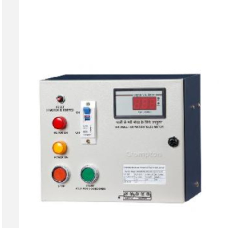 Crompton 1.5HP Digital Control Panel for Oil Filled Submersible Pump, CODCP1.5-ZP