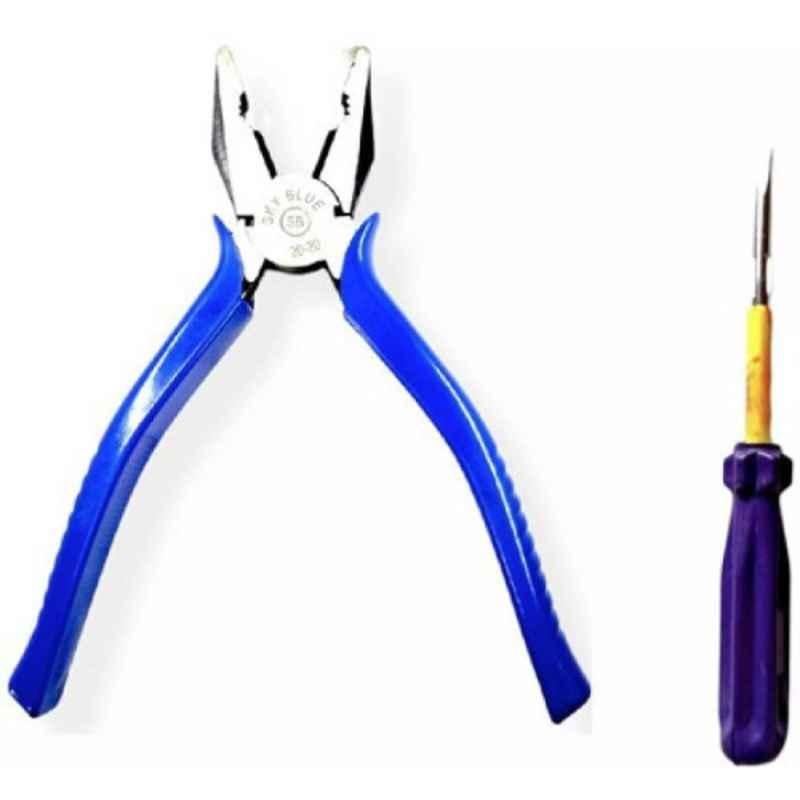 Sky Blue 2 Pcs 7.8 inch Groove Plier Combo, SBE_PLIER COMBO_241
