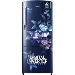 Buy Samsung 184 Litre Himalaya Poppy Blue Direct Cool Single Door 4 Star  Refrigerator, RR20C2724HV/NL Online At Price ₹17200