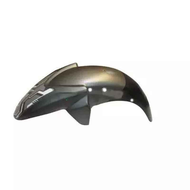 Yatos Front Mudguard Grey for Tvs Apache Rtr 180, YAT-EJ6WB6
