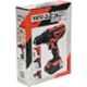 Yato 0-1650rpm Battery Operated Cordless Impact Drill Driver Kit YT-82786