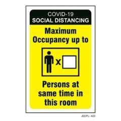 Jeepl Covid19 Social Distancing Sticker, jeepl-429
