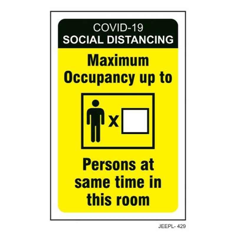 Jeepl Covid19 Social Distancing Sticker, jeepl-429