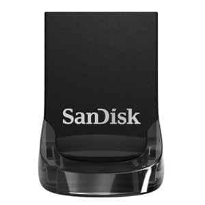 SanDisk Ultra Fit 128GB Black USB 3.1 Flash Pen Drive, SDCZ430-128G-I35