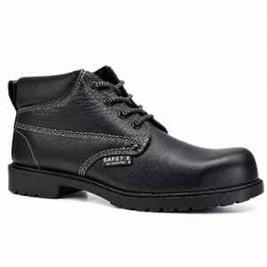 Perf Heat X Leather Steel Toe Safety Boots, Size: 8