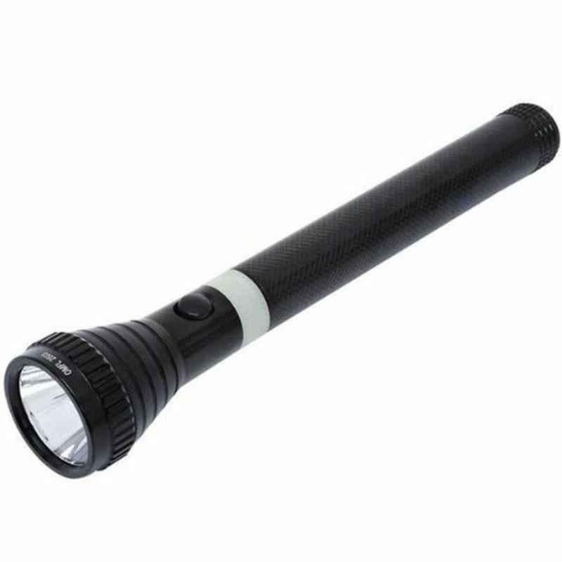 Olsenmark 289 mm Black Rechargeable LED Handheld Flashlight, OMFL2503