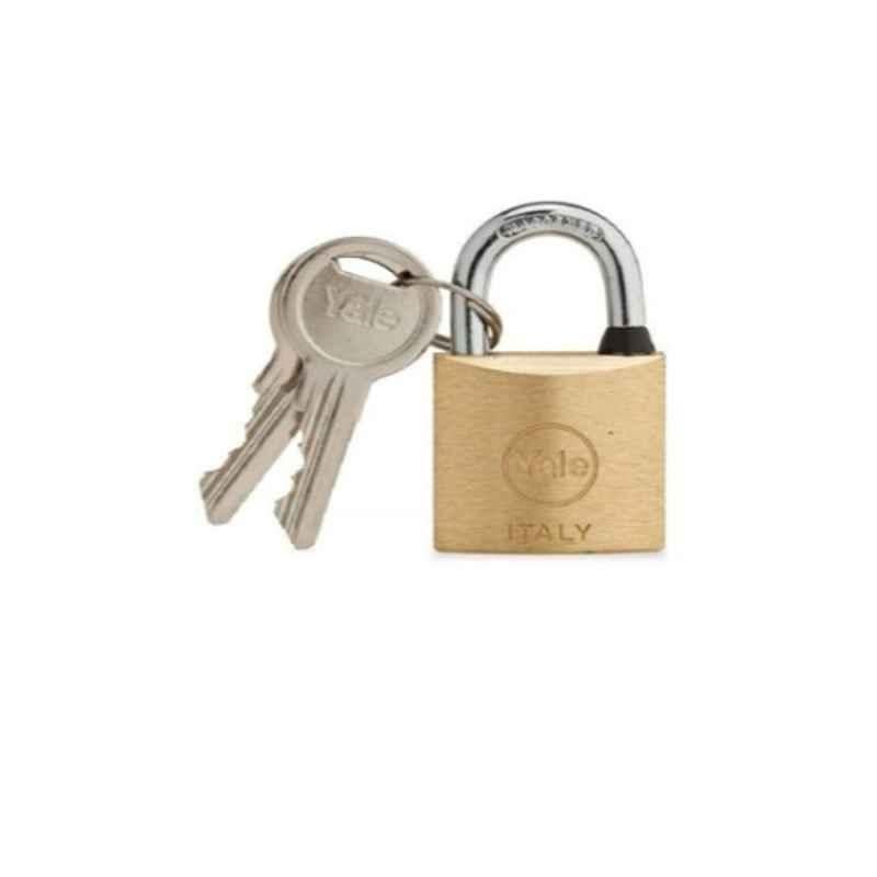 Yale 70mm Brass Short Padlock