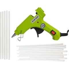 Gunstick 20W Neon Glue Gun with 15 Pcs Transparent Glue Sticks