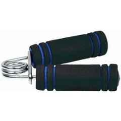 QUIT-X 8.3cm Blue & Black Kinetic Hand Grip Strengthener Build Forearm Muscle Hand Fitness Grip