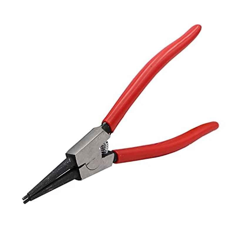 Max Germany 9 inch CrV Steel Red External Straight Circlip Plier, 334S-225