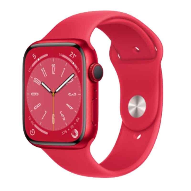 Apple iWatch Series 8 41mm Red Aluminium Case GPS & Cellular Smart Watch, MNJ23AE-8-CE