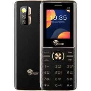 Cellecor X3 1.8 inch 1000mAh Black Dual Sim Feature Phone