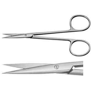 Forgesy GSS102 4 inch Stainless Steel Straight Fine Scissor (Pack of 2)