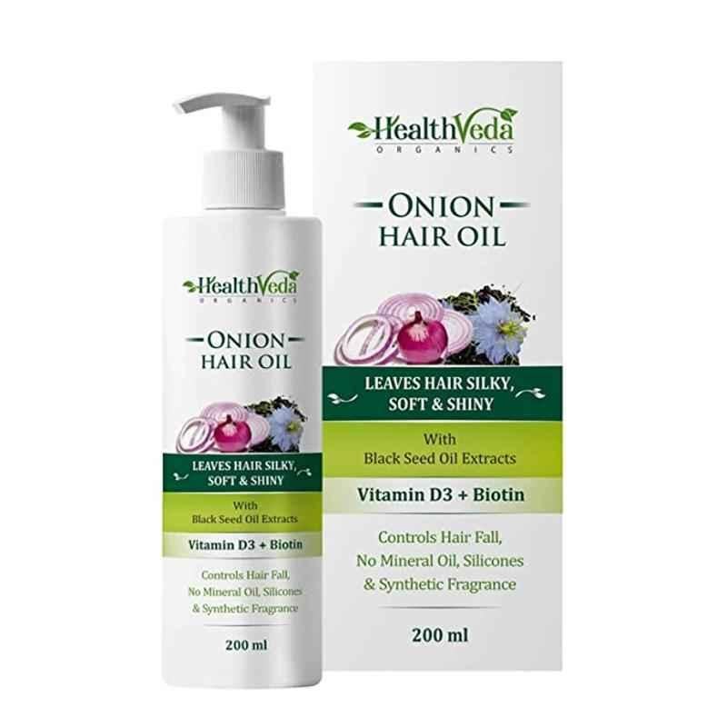 Health Veda Organics 200ml Onion Hair Oil