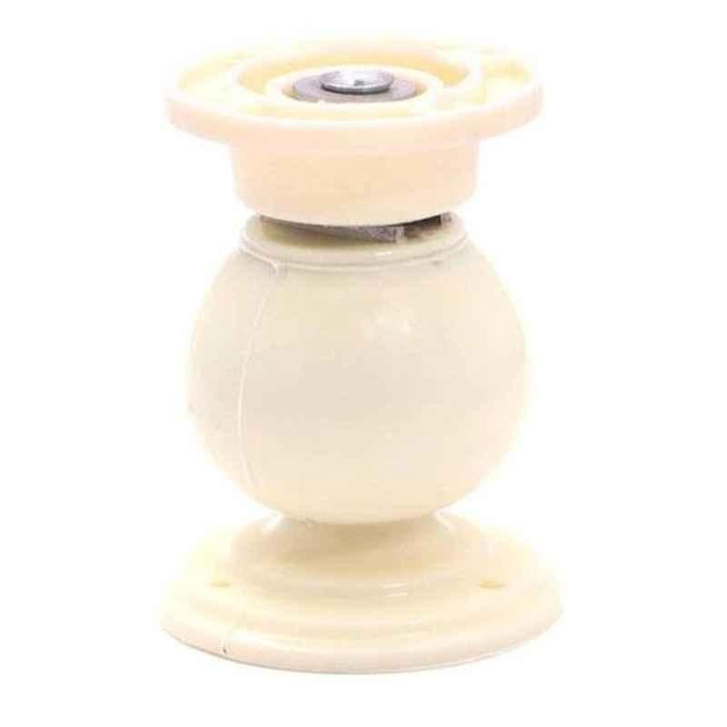 Nixnine Plastic Ivory Magnetic Door Stopper, NO-7_IVR_1PS_A
