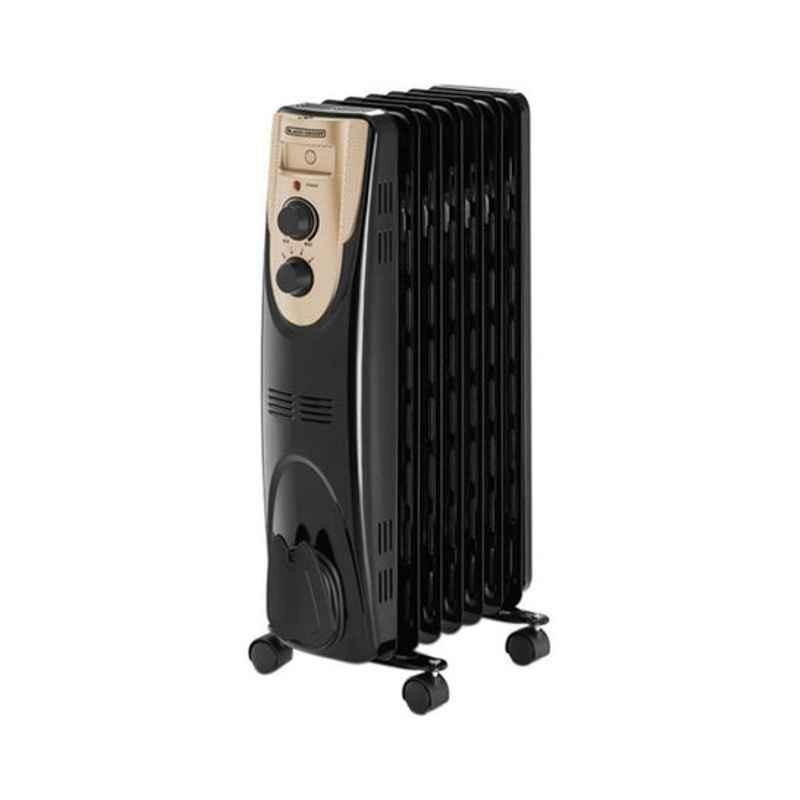 Black & Decker 1500W Plastic Black Oil Radiator Heater, OR070D-B5 / OR070D-B9