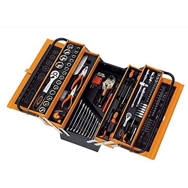 Abbasali 85 Pcs Portable Metal Car Foldable Tools Set