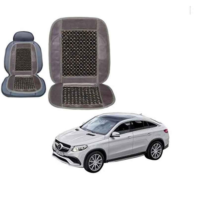 Kozdiko Wooden Bead Seat with Grey Velvet Border for Mercedes Benz B-Class
