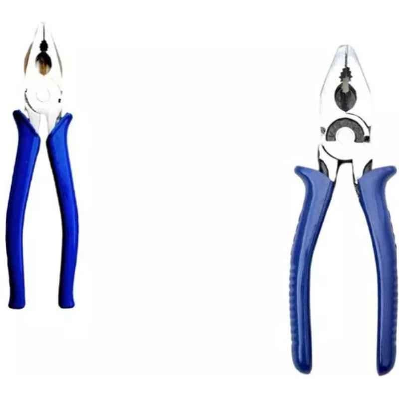 Sky Blue 2 Pcs 7.8 inch Lineman Plier Combo, SBE_PLIER_COMBO_MOD_00122