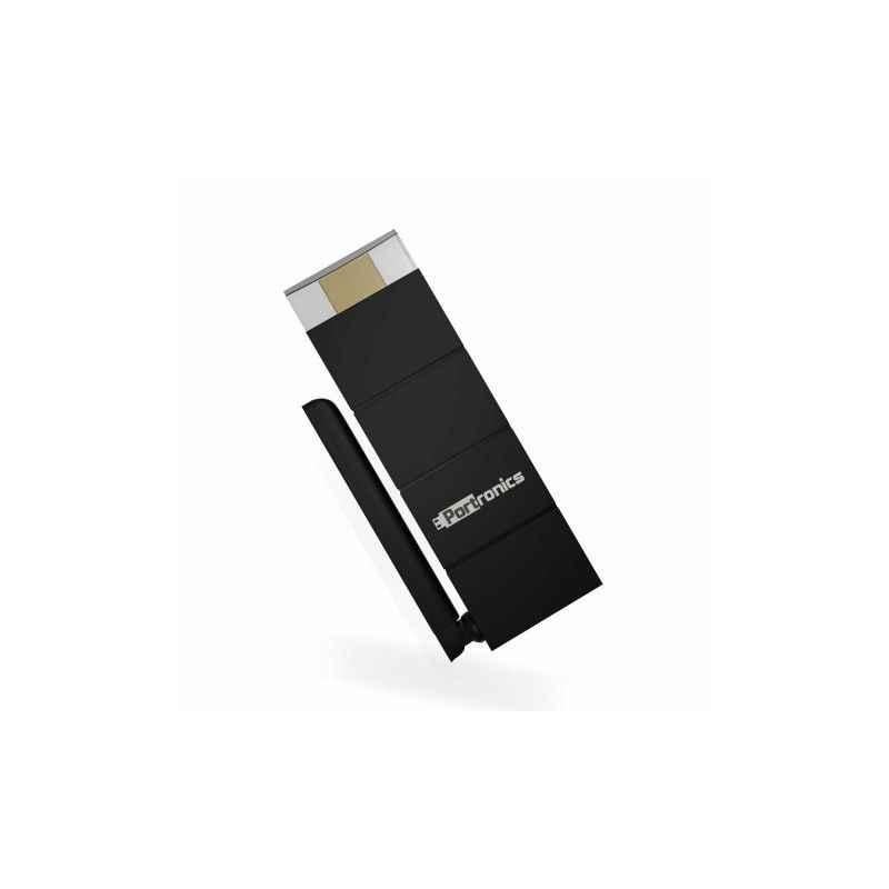 Portronics Pandora Black HDMI Streaming Dongle, POR 403