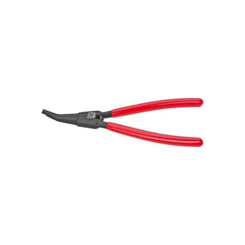 Knipex 200mm Plastic Red & Black Long Nose Retaining Ring Plier, 4521200