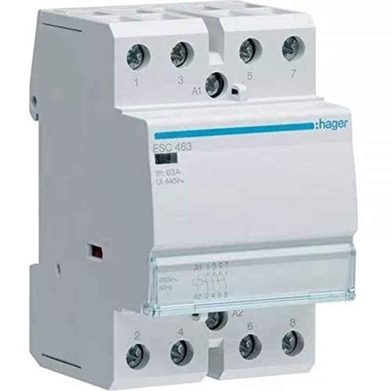 Hager 63A 400V 4 Pole Power Contactor