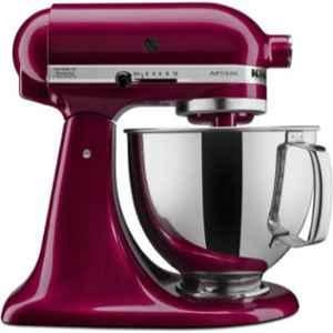 Kitchenaid Artisan Design 300W 4.8L Bordeaux Tilt Head Stand Mixer, 5KSM150PSBBX