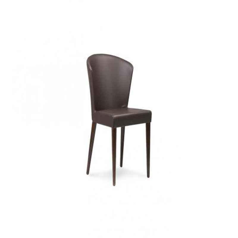 Shearling Mila Vinyl Leatherette Coffee Upholstered Living Cum Dining Chair