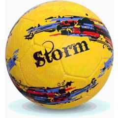 Nivia Storm Yellow Football with Ball Pump, Size: 5