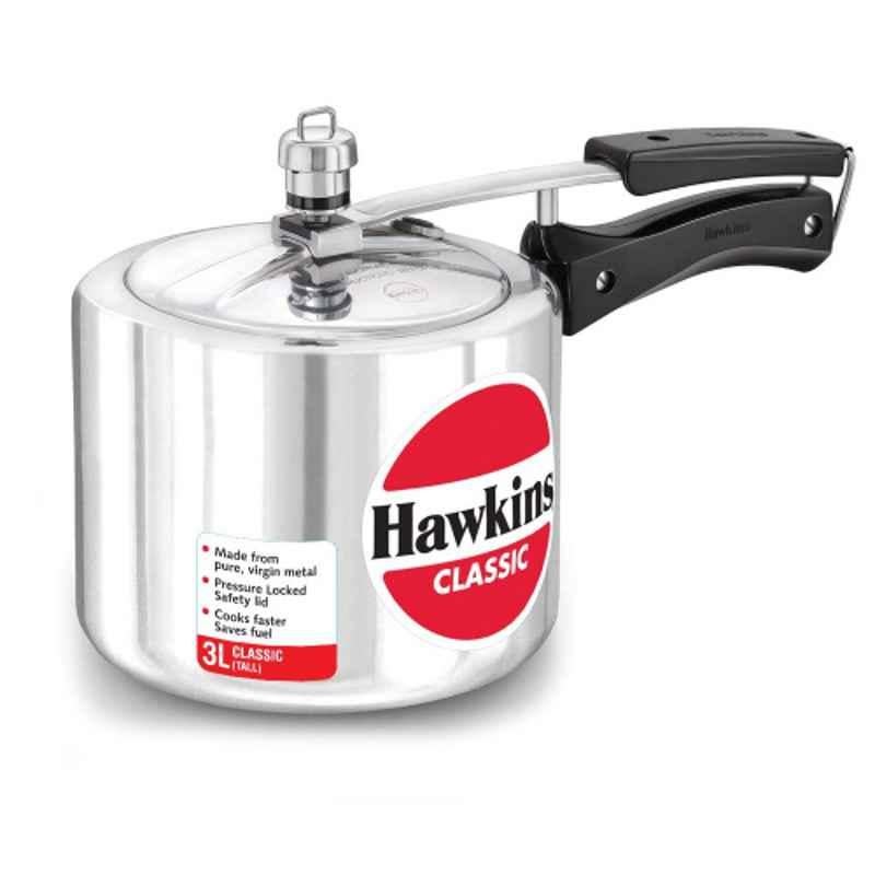 Hawkins Classic 3 Litre Pressure Cooker, CL3T