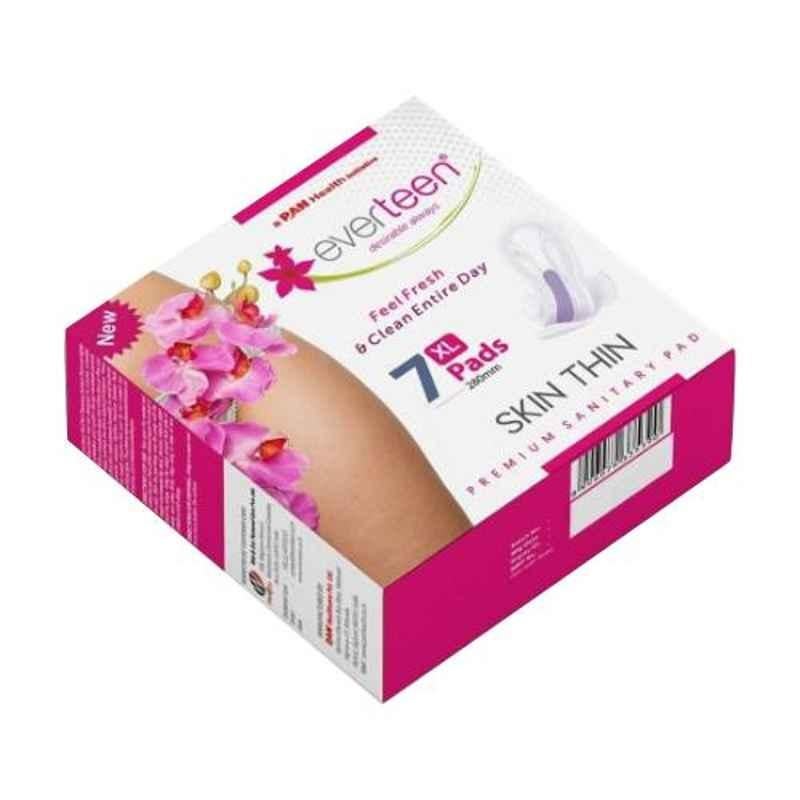 Everteen Skin Thin Premium 7 Pcs Extra Large Sanitary Pad (Pack of 4)
