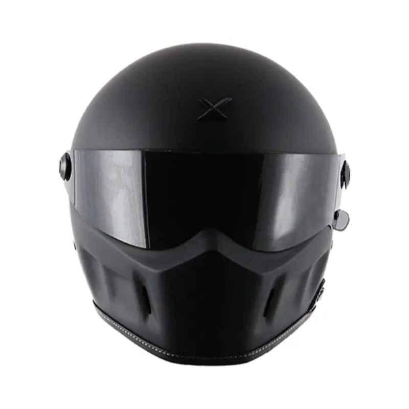 Axor Dominator Black Full Face Helmet, AHDDBM, Size: M