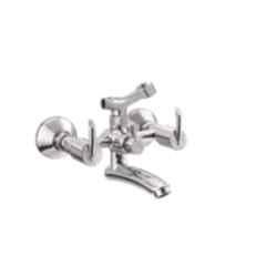 Somany Cella Brass Chrome Finish Wall Mixer with Crutch, 272201150021