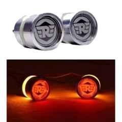 AllExtreme Stylist Amber LED Turn Signal Handlebar End LED Indicator