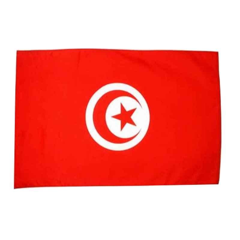 AZ Flag 90x60cm 100D Polyester Tunisia Flag with Eyelets
