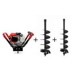 KISTON KOREA 52cc 2 Stroke Earth Auger with 4 & 8 inch Auger Bit, KEAG5248