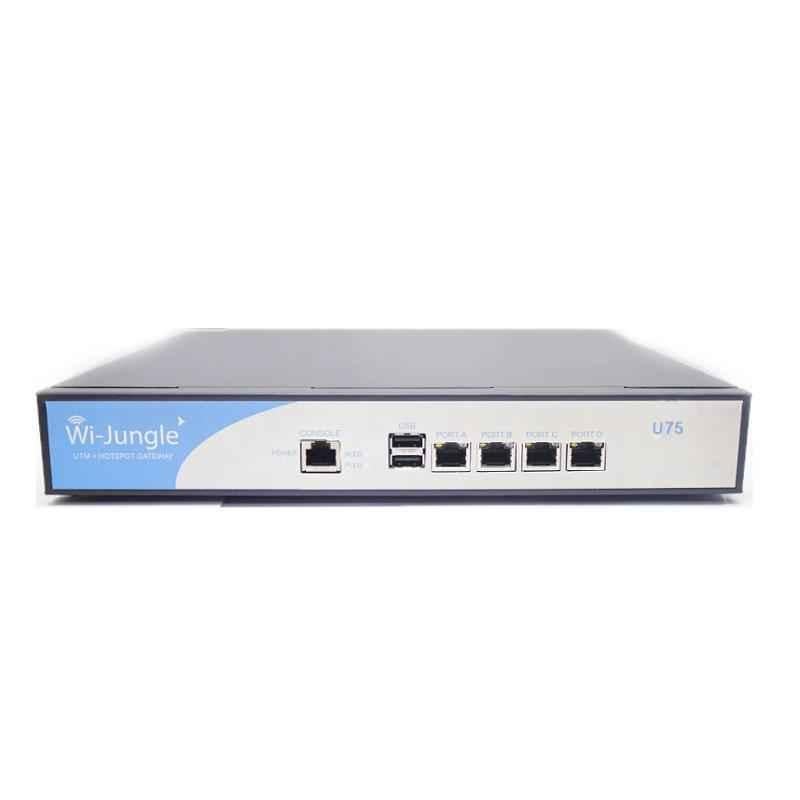 WiJungle 4 Gbps Network Switch with 1 Year Warranty & Support, U75