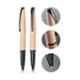 Cross ATX Black Ink Brushed Rose Gold PVD Finish Roller Ball Pen with 1 Pc Black Gel Ink Refill Set, 885-42