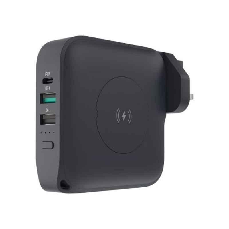 Green Lion 10000mAh 15W PD 20W Blue Compact Magsafe Power Bank with Kick Stand, GNMAGPB10KBL