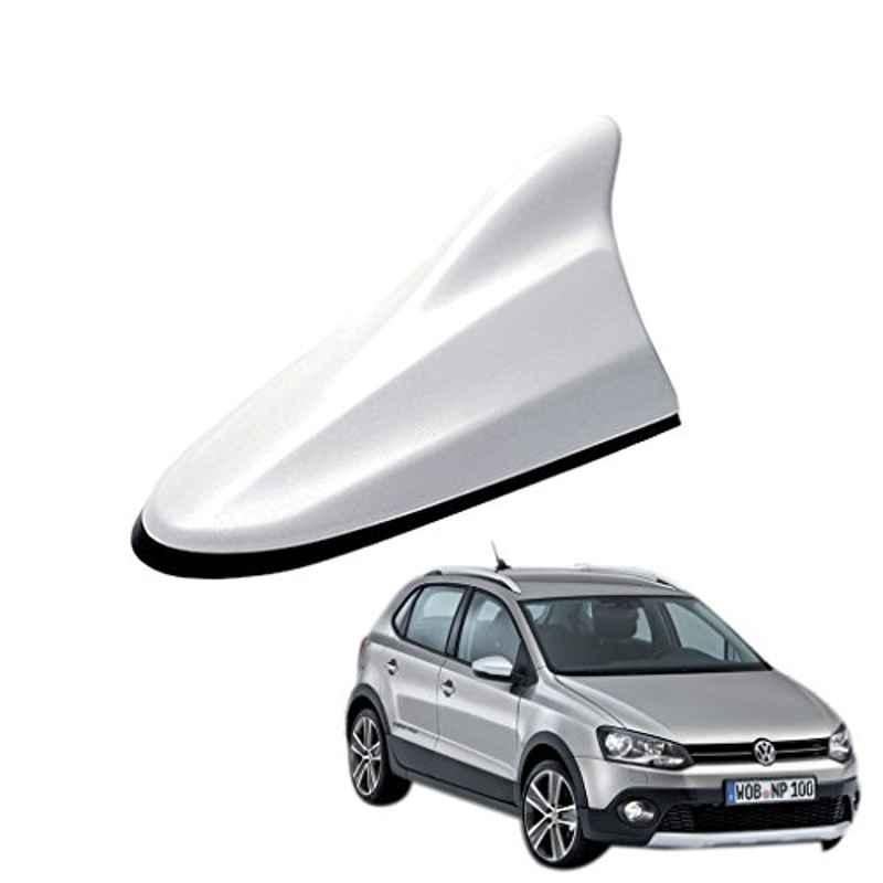 Kozdiko White Shark Fin Antenna for Volkswagen Cross Polo