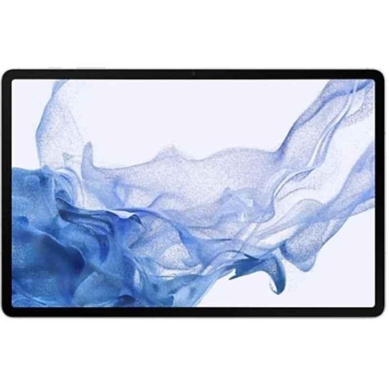 Samsung Galaxy Tab S8 12.4 inch 8/128GB Silver Wi-Fi Tablet, SM-X800NZSAMEA