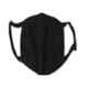 APS Polyester & Cotton Reusable, Washable & Dust Protection Dual Filter Black Face Mask, MX113A (Pack of 6)