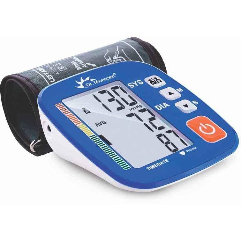Dr. Morepen Blue Extra Large Display BP Monitor, BP-02-XL