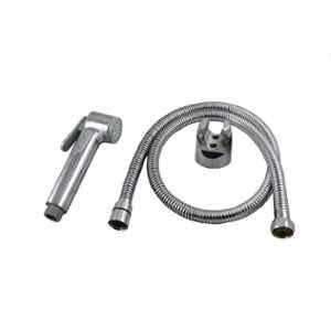 Elegant Casa Grohe 1814 ABS Health Faucet with Wall Hook & 1m Stainless Steel Chrome Finish Hose