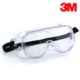 3M 1621 Poly Carbonate Clear Safety Goggles for Chemical Splash (Pack of 2)