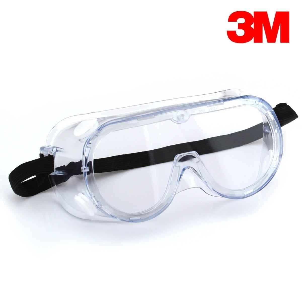 Buy 3M 1621 Poly Carbonate Clear Safety Goggles for Chemical ...