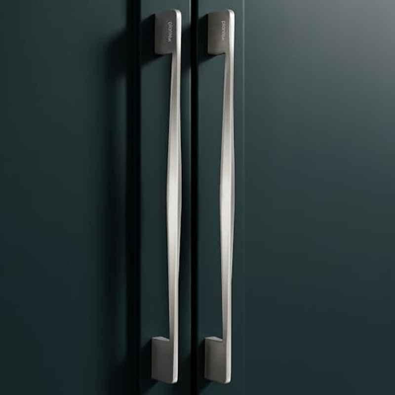 Plantex 288mm Zinc Satin Pull Cabinet Handle for Home & Office, APS-PH-104-SATIN-288MM-PK2 (Pack of 2)