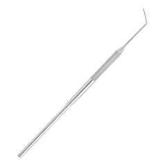 Forgesy Stainless Steel Silver Single Ended Dental Straight Probe, FD41