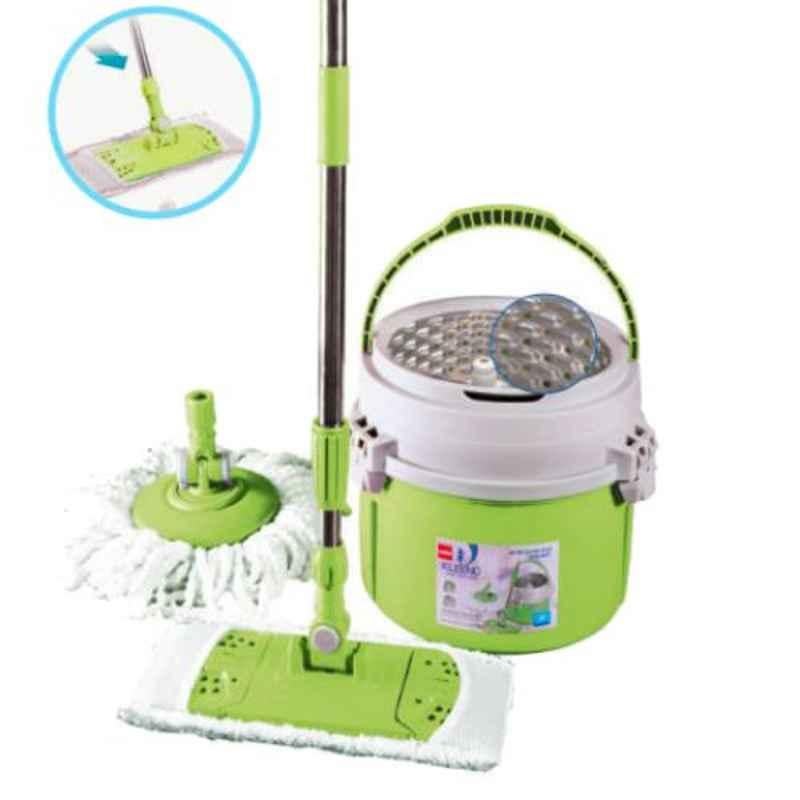 Kleeno Green Ultra Clean Plus Spin Mop, 8901372116332