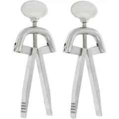 Forgesy 2 Pcs 5.5 inch Stainless Steel Heister Mouth Gag Set, GSS087